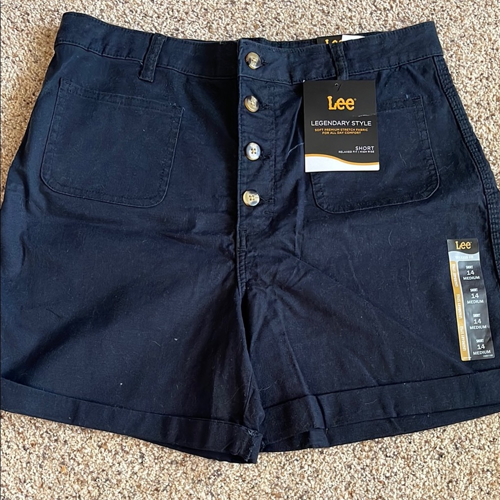 Lee High Waist Shorts Classic Design 14.